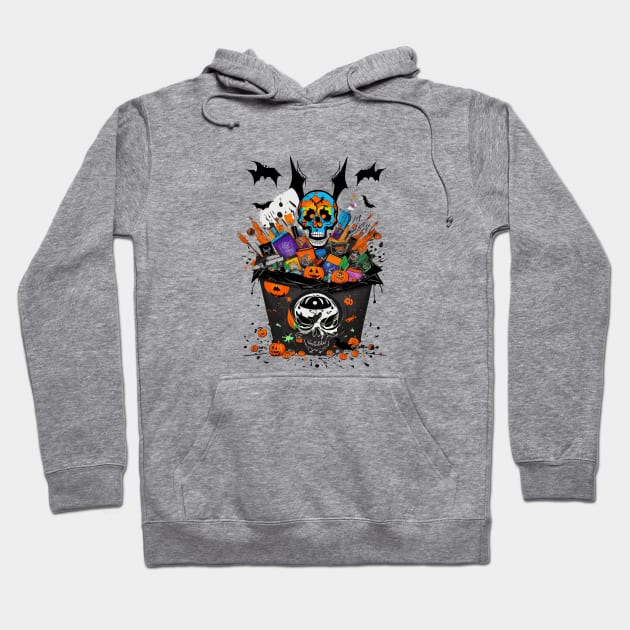 Trick or Trash Hoodie by Prime Quality Designs